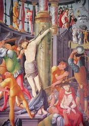 The Mocking of Christ, from the Herrenberg Altarpiece