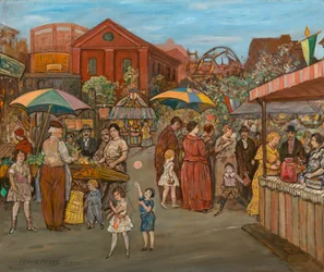 Italians in Jefferson Park, 1934