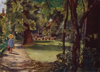 Kelmscott House, The Garden, Looking from the River