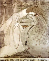 None with Her Save a Little Maid