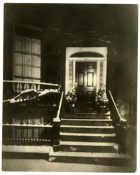 26 Louisburg Square, Boston, at night, where Jenny Lind stayed, Boston, USA, c.1902-10