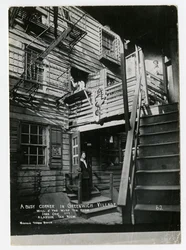 A Busy Corner in Greenwich Village, Will o