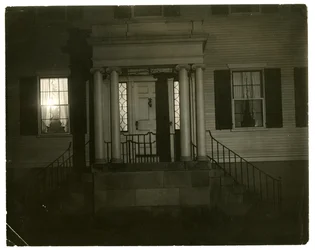 Boston doorway, USA