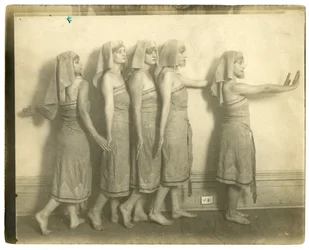 Getting Ready for a Village Revel at Liberal Club, New York, USA, c.1905-40