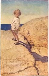Child and their shadow, from 