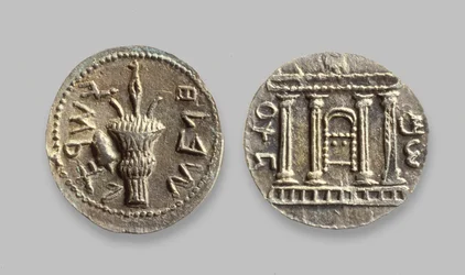 Selah coins from the Bar Kochba Revolt, 134 AD