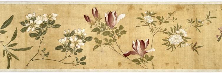 One Hundred Flowers, early 17th century (detail)
