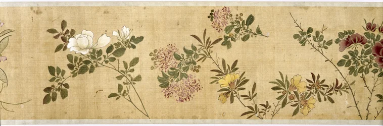 One Hundred Flowers, early 17th century (detail)