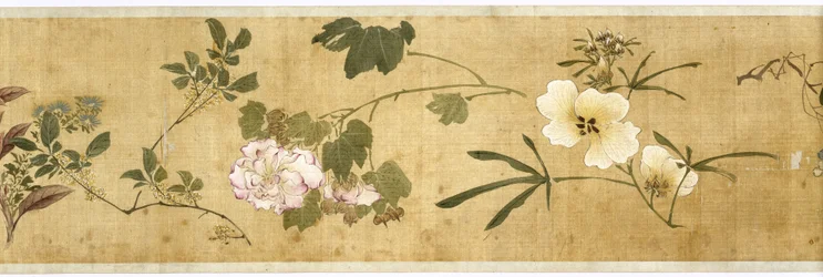 One Hundred Flowers, early 17th century (detail)