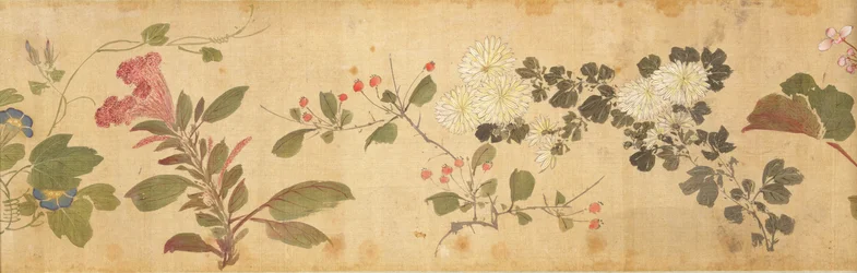 One Hundred Flowers, early 17th century (detail)