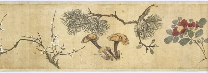 One Hundred Flowers, early 17th century (detail)
