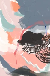 Vibrant Abstract Strokes