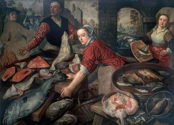 Fish Market. 1570