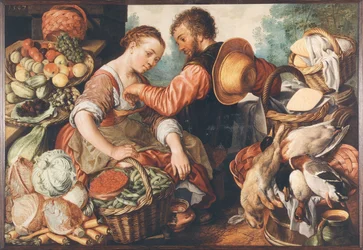 Market scene