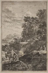 Landscapes in the Manner of Salvator Rosa