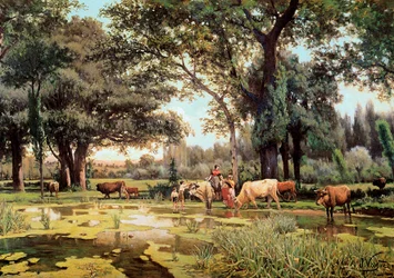 Summer. (1843-1894). Years 1880. Barcelona. National Art Museum of Catalonia