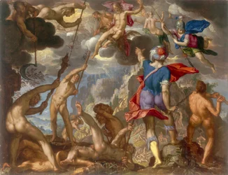 The Battle between the Gods and the Giants
