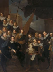Officers and Other Civic Guardsmen of the XIX District of Amsterdam