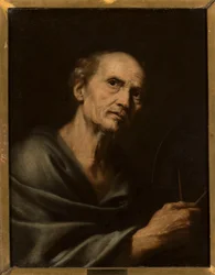 Portrait of a Man with Compasses