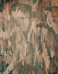 Abstract Forest Painting