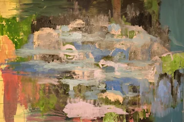 Serene Abstract Waterscape