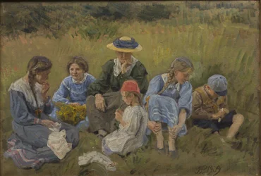 Rest in the Meadow. The Artist