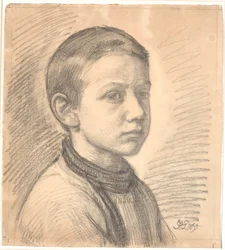 Portrait of the Painter J.Th. Skovgaard as a Boy
