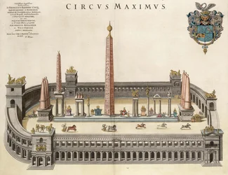 The Circus Maximus From the Atlas Van Loon