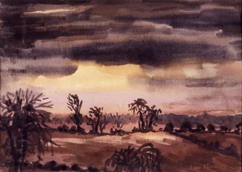 Fields in a Winter Dusk