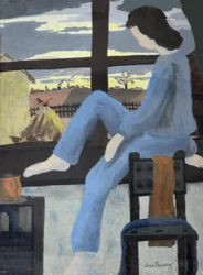 Girl Watching the Dawn, 1950