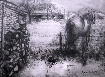 Horse Resting his Leg, 2000