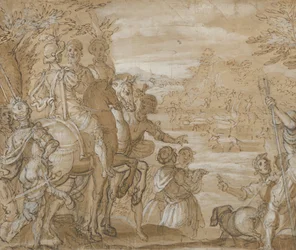 A Hunting Party, ca. 1555-65