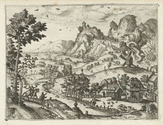 Landscape with Falconry