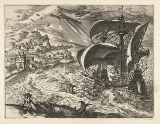 Seascape with Jonah and the Whale