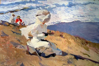 On the Beach at Biarritz, 20th Century