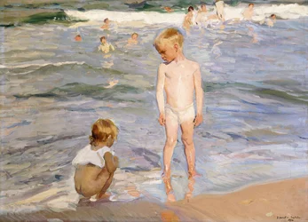 Afternoon Sun, Valencia Beach, 1910