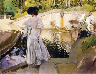 Maria Looking at the Fishes, Granja