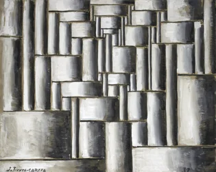 Tubular Abstract Composition