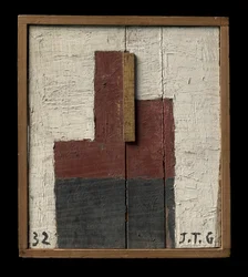 Form in sienna earth and black