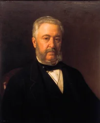 Portrait of Ramon Campoamor, Romantic Poet