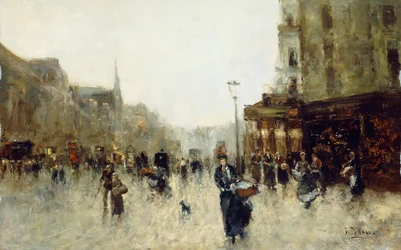 A Parisian Street Scene