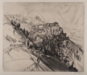 View of Anticoli Corrado