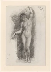 Standing Female Nude