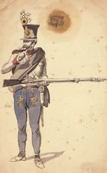 Private soldier of the Hungarian Infantry, 1835-1849
