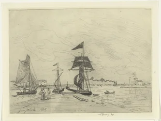 Jetty at Honfleur
