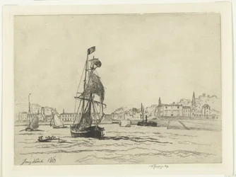 The Port of Honfleur
