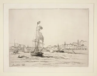 Entrance to the Port of Honfleur