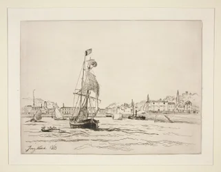 Entrance to the Port of Honfleur