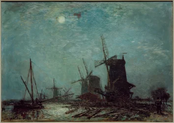 Mills on a Canal