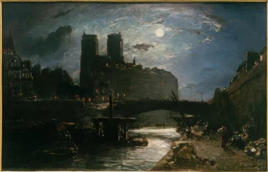 Notre Dame de Paris by Moonlight